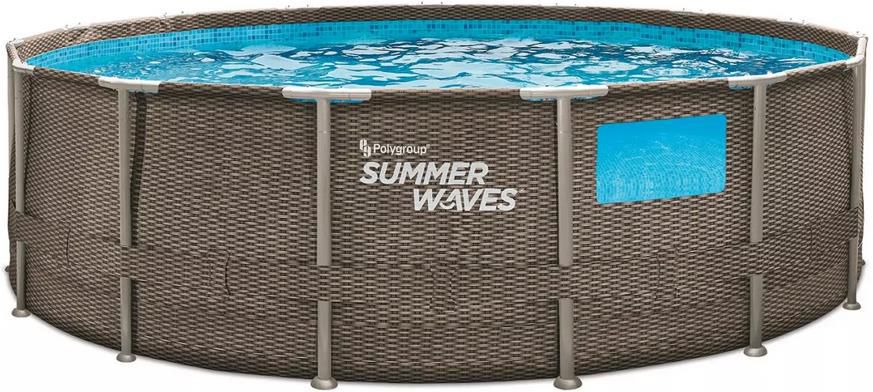 Summer Waves Frame Pool mit Filterpumpe, 457 x 122 cm für 499€ (statt 599€)