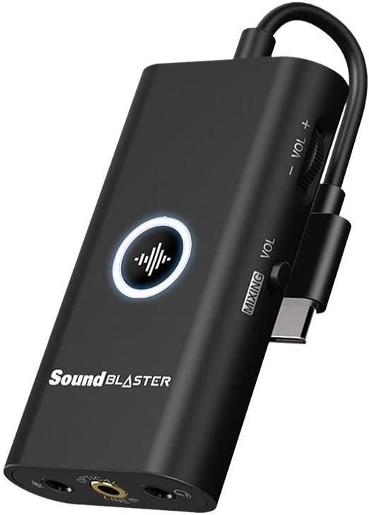Creative Sound Blaster G3 Konsolen Soundkarte mit USB C und DAC Verstärker für 29,99€ (statt 47€)