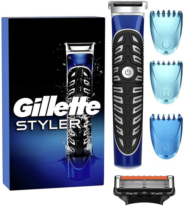 Gillette 4 in 1 Präzisions Styler mit Barttrimmer, Rasierer, Rasierklinge und Aufsätze für 13,99€ (statt 23€)