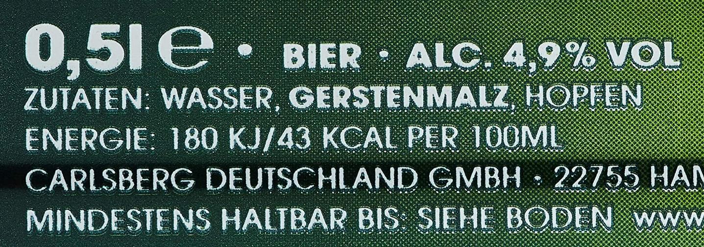 🍻 24er Pack Tuborg Pilsener Dosenbier, 0,5L ab 12€ (statt 19€)   0,50€ pro Dose