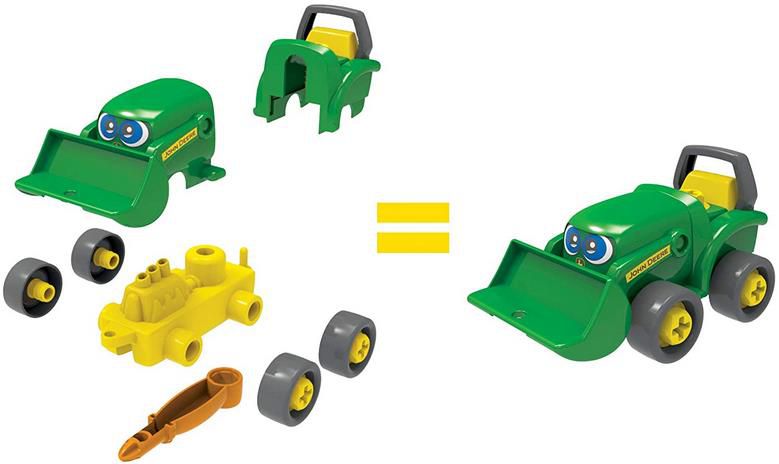 Tomy John Deere   Bau dir deinen Freund Traktor Spielzeug für 6,49€ (statt 18€)   Prime