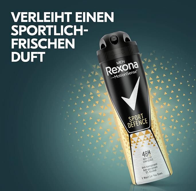 6x Rexona Men MotionSense Sport Defence Deo ab 8,36€ (statt 13€)