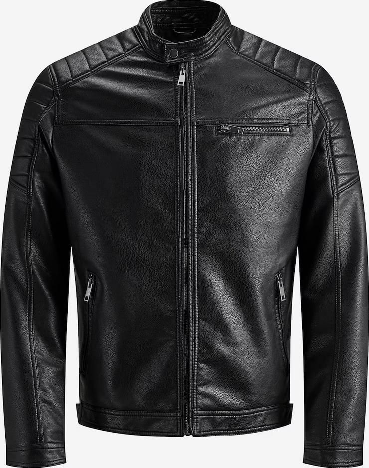 Jack & Jones JJEROCKY Herren Kunstlederjacke für 44,90€ (statt 61€)