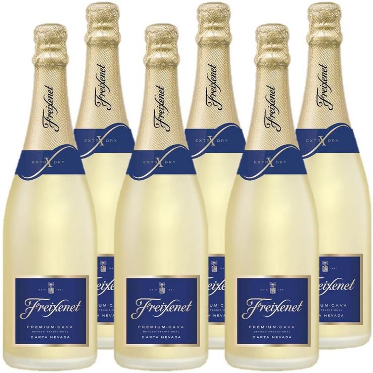 6x Freixenet Cava Carta Nevada Extra Dry ab 18,60€ (statt 30€)   Prime Sparabo