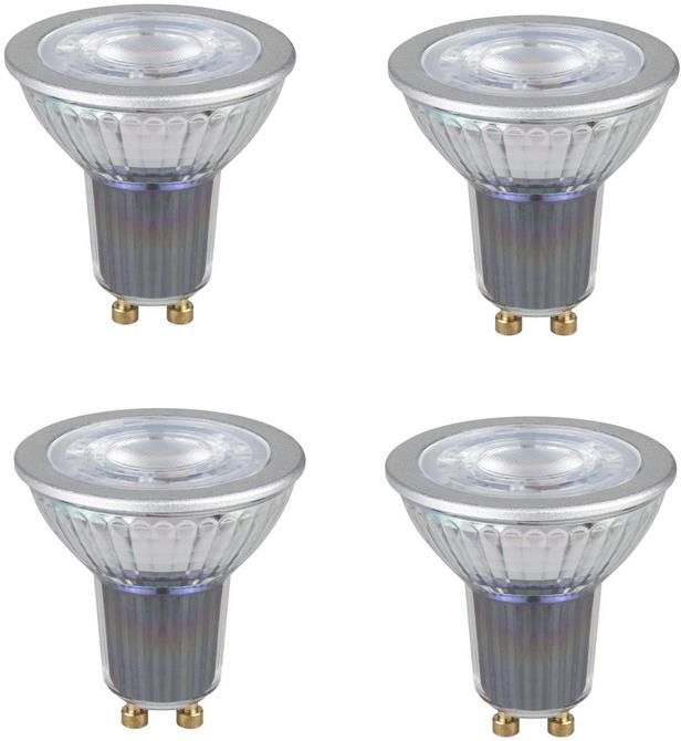 4er Pack Osram GU10 Lampen Spots, Dimmbar, 4.000K für 13,39€ (statt 28€)