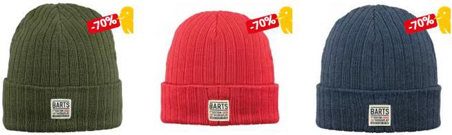 Barts Unisex Mützen und Beanies für je 6,99€ + VSK (statt 23€) Restgrößen