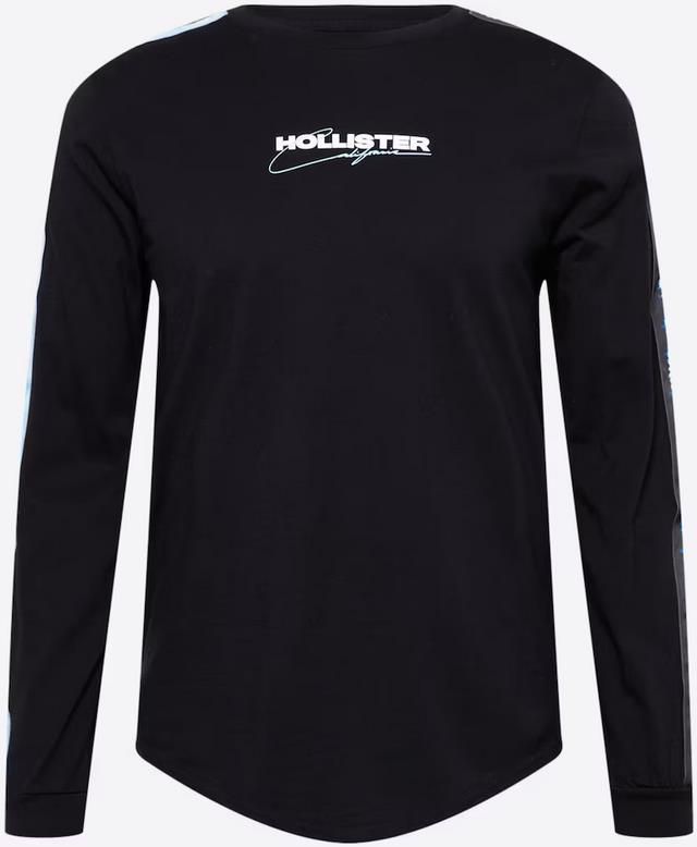 Hollister Herren Langarm Shirt in Schwarz für 11,18€ (statt 25€)