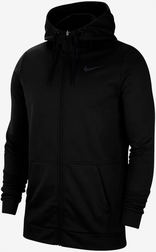 Nike Therma Herren Sweatjacke in Schwarz für 29,95€ (statt 39€)