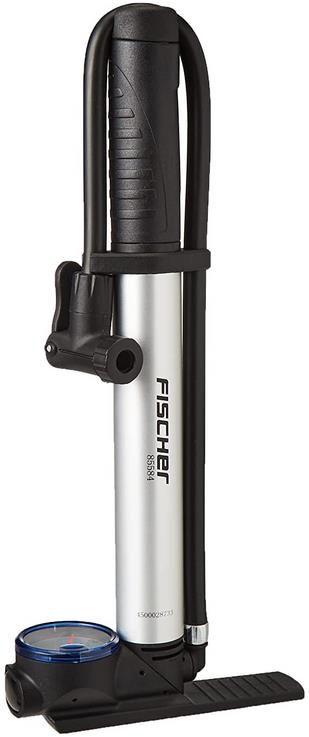 Fischer 2 in 1 Mini Standpumpe mit Manometer für 9€ (statt 15€)   Prime