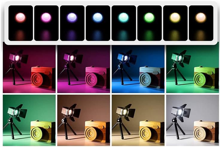 Smallrig LED VideoLicht mit 8 Farbfiltern, 5.600K für 24,54€ (statt 41€)