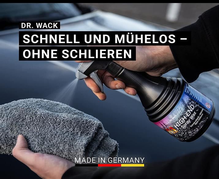 Dr. Wack A1 High End Spray Wax, 500 ml für 12,89€ (statt 17€)