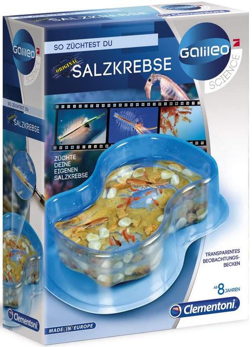 Clementoni 69937 Galileo Lab   Salzkrebse selber züchten für 4,98€ (statt 9€)   Prime