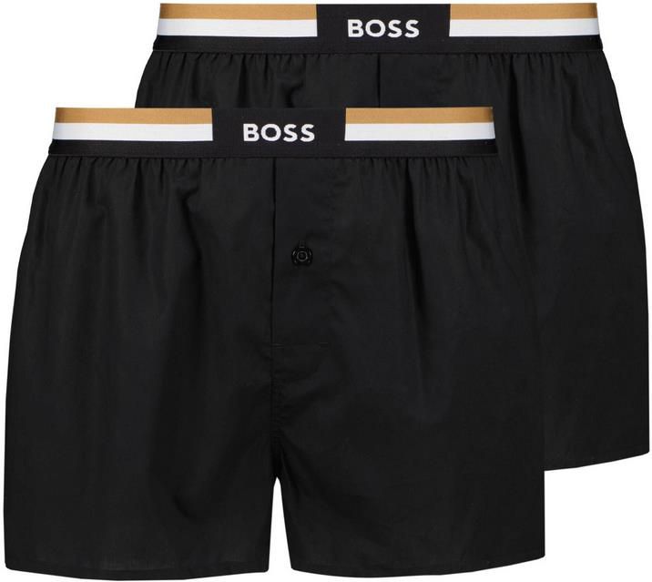 2er Pack BOSS Herren Boxershorts in Schwarz für 26,38€ (statt 33€)   Gr.: L + XL