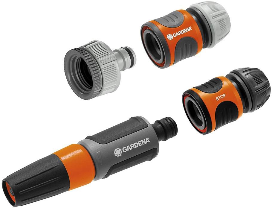 Gardena Grundausstattung mit Anschlussteilen für 13/15 mm Schläuche für 10,25€ (statt 16€)