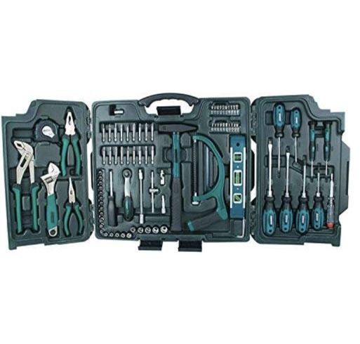🪛 Brüder Mannesmann M29085 Haushalts-Werkzeugkoffer (89-tlg) für 44,99€ (statt 58€)