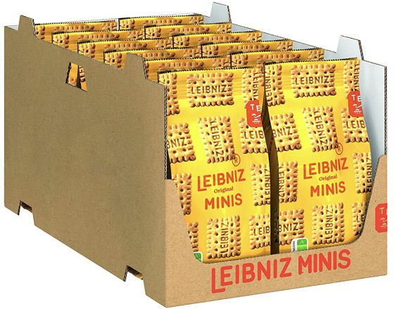 12x Leibniz Minis Original Butterkeks (je 150g) für 9€ (statt 17€)   Prime