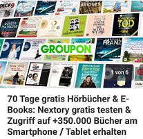 Groupon: Nextory Hörbücher &#038; Ebooks 70 Tage gratis
