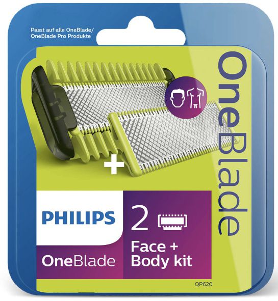 Philips QP620/50 OneBlade Face + Body Set ab 17,21€ (statt 26€)