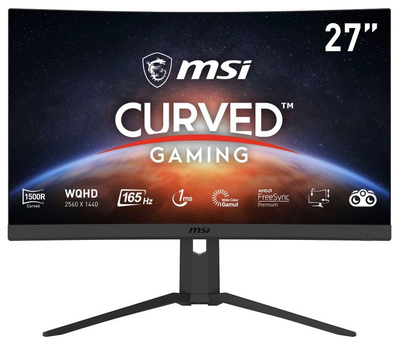 MSI Optix G27CQ4 27 Zoll Curved Monitor mit 165Hz + SteelSeries Controller für 276,65€ (statt 324€)