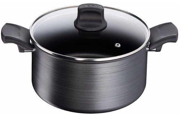 Tefal G12444 Titanium Fusion Kochtopf (⌀20cm) mit Deckel für 34,99€ (statt 40€)