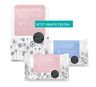 👶Lillydoo: Testpaket mit Windeln und Feuchttücher gratis + 3,90€ Versandkosten
