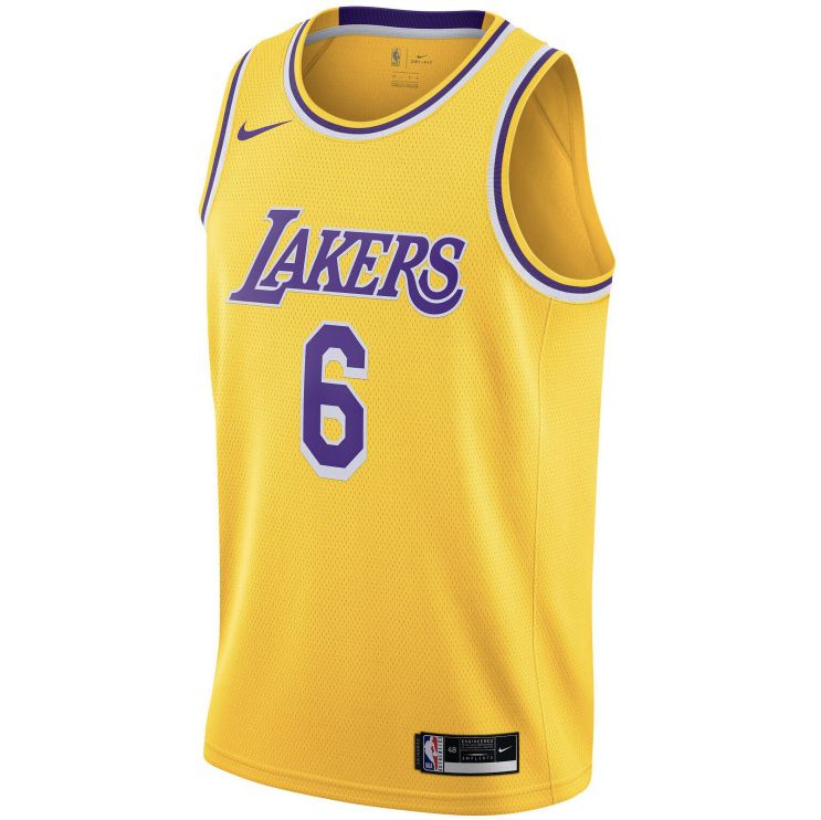 Nike NBA LA Lakers Trikot LeBron James Icon Edition 2020 für 47,99€ (statt 64€)