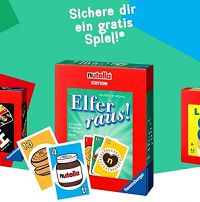 Mit dem Kauf von Nutella Ravensburger Spiele gratis abstauben