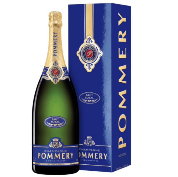 Pommery Brut Royal Champagner Magnum (1,5l) mit Geschenkverpackung für 59,99€ (statt 77€)