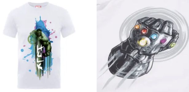 Versch. Marvel T Shirts mit vielen Motiven für Damen & Herren für je 13,99€ (statt 18€)