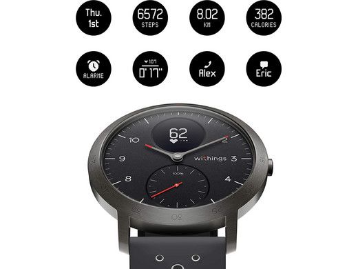 NOKIA Activité STEEL HR Sport Smartwatch (40mm) für 105,90€ (statt 128€)