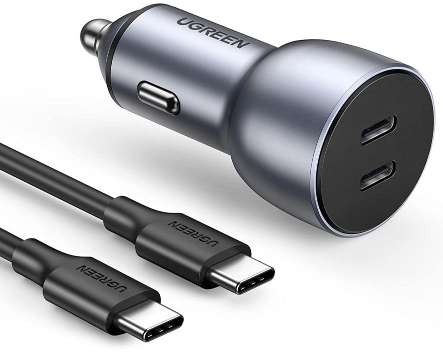 5V USB C Stecker auf 12V Auto Zigarettenanzünder