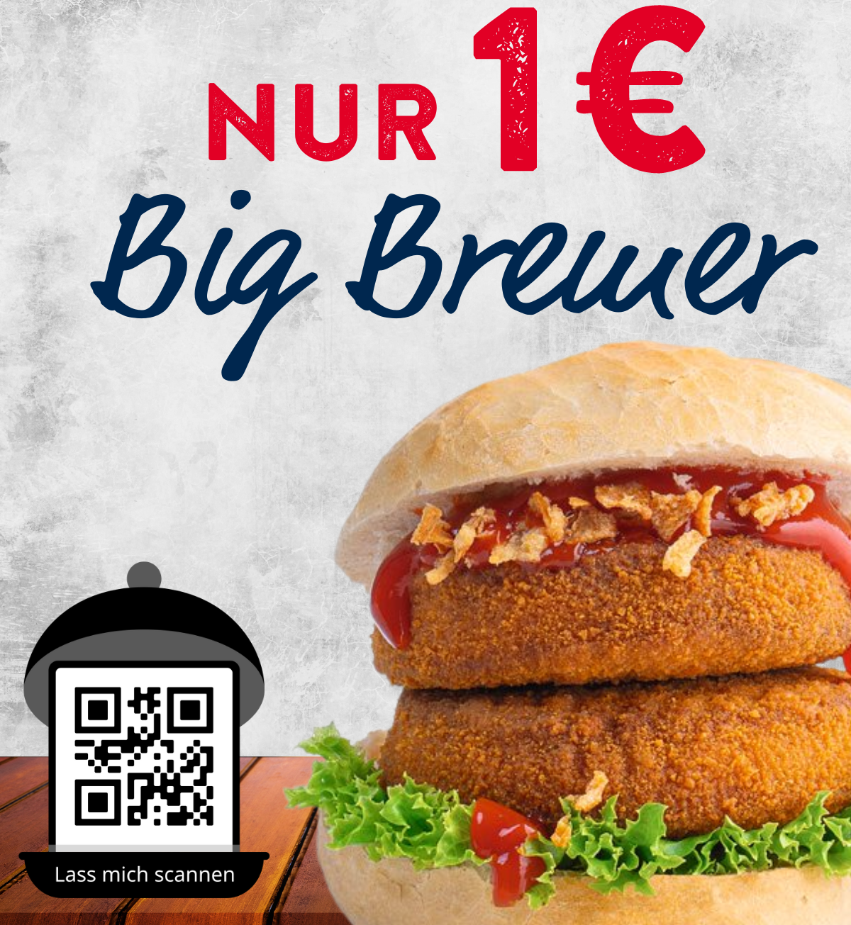 Nordsee: Backfisch Baguette und Big Bremer für je nur 1€