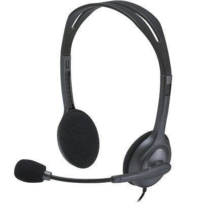 Logitech H111 Kopfhörer mit Mikrofon für 11,29€ (statt 15€)   Prime