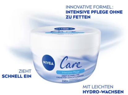 NIVEA Creme für Körper & Gesicht Intensive Pflege (400ml) für 5,39€ (statt 9€)