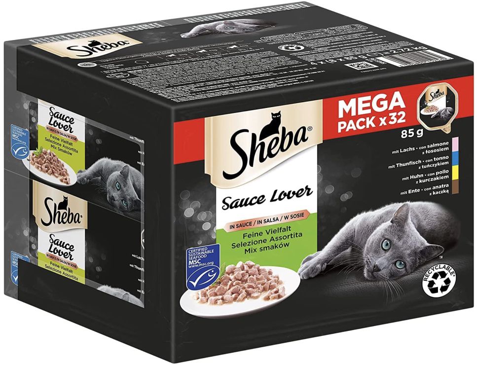 32x Sheba Sauce Lover   Feine Vielfalt ab 5,10€ (statt 10€)
