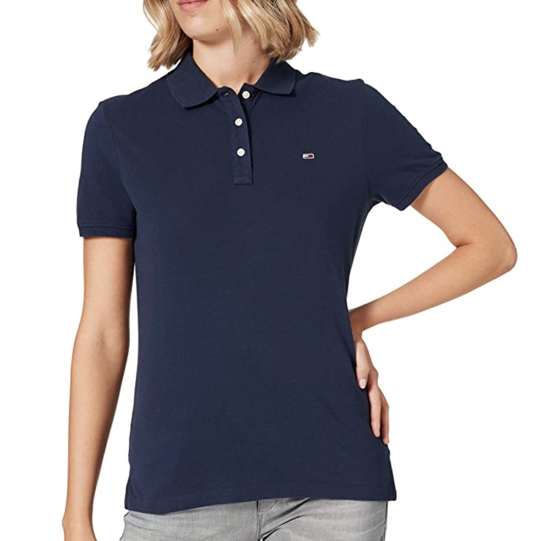 Tommy Hilfiger Damen Tjw Slim Poloshirt ab 19€ (statt 34€)   Prime