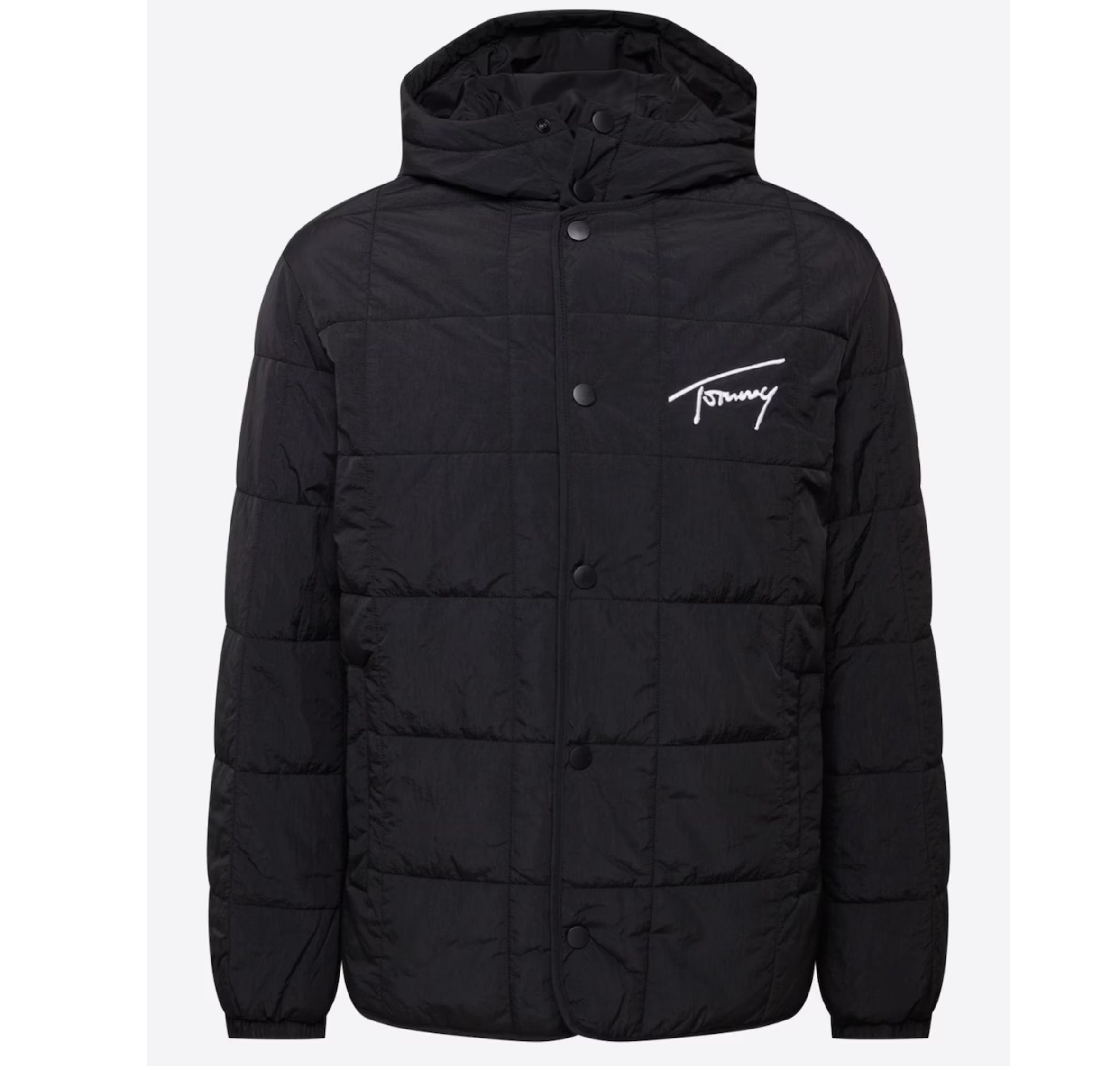 Tommy Jeans Jacke in Schwarz für 54€ (statt 86€)   XS, L, XL