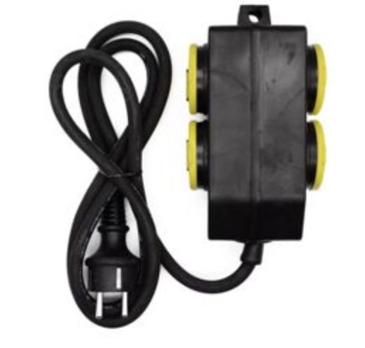 VIVANCO 4 fach Outdoor Steckdosenverteiler für 10,99€ (statt 19€)