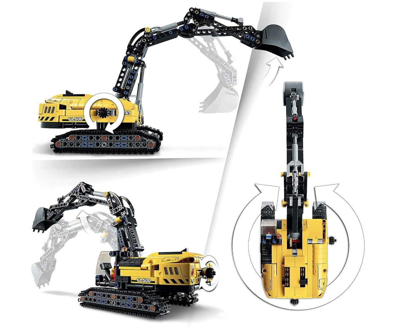 LEGO 42121 Technic Hydraulikbagger   Traktor 2 in 1 Modell für 22,23€ (statt 31€)