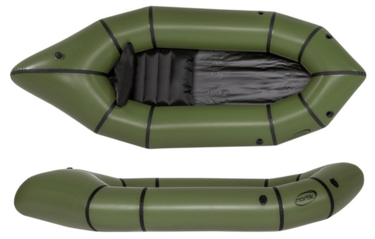 Nortik TREKRAFT Schlauchboot in Oliv für 559,16€ (statt 649€)