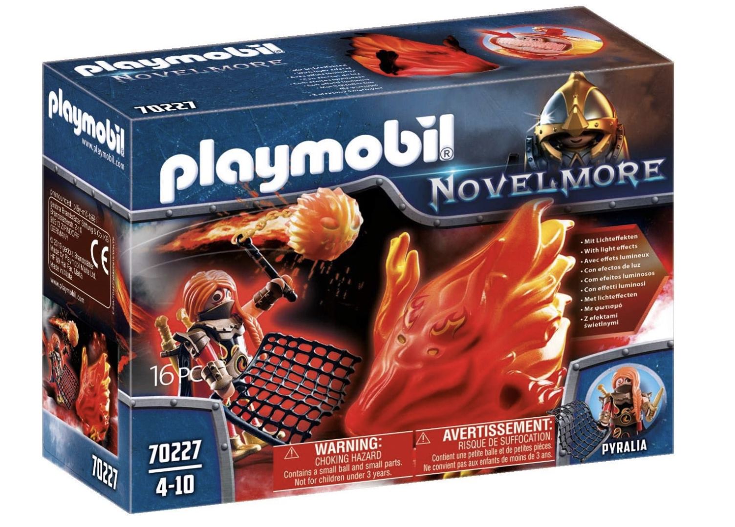 PLAYMOBIL Novelmore 70227   Burnham Raiders Feuergeist und die Hüterin des Feuers für 6,99€ (statt 11€)   Prime