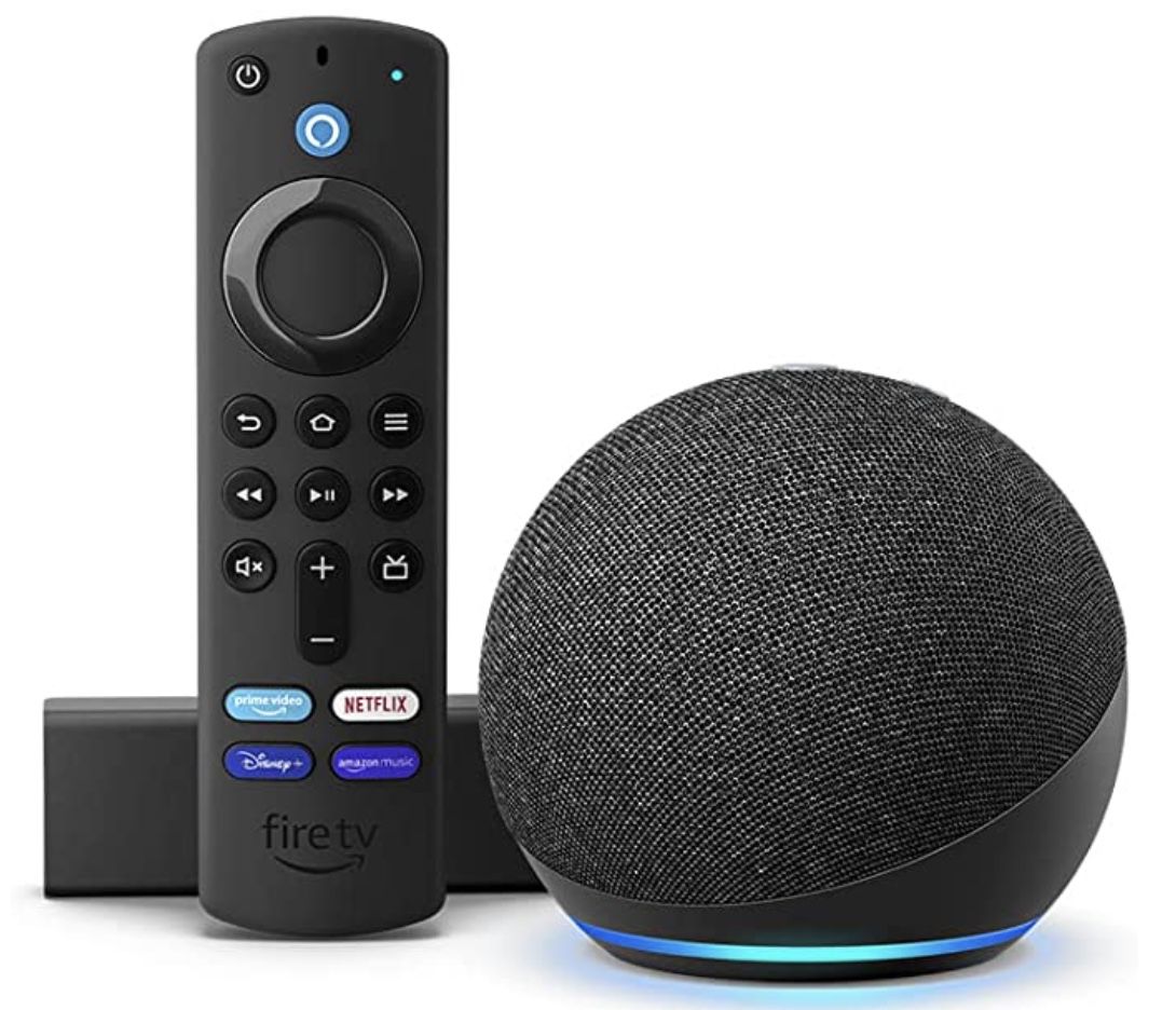 Fire TV Stick 4K + Echo Dot (4. Generation, ohne Uhr) für 37,98€ (statt 43€)