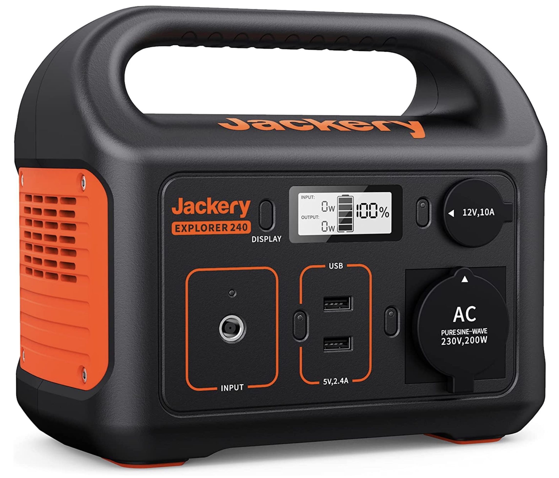 Jackery Explorer 240 tragbare Powerstation mit 240Wh/67200mAh für 155,90€ (statt 175€)