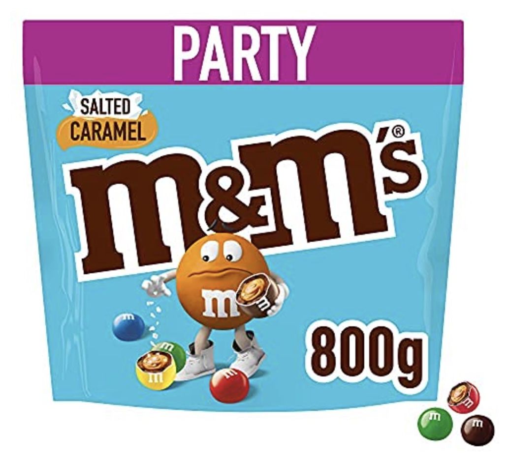 800g M&MS Salted Caramel Schokolinsen für 7,99€ (statt 9€)