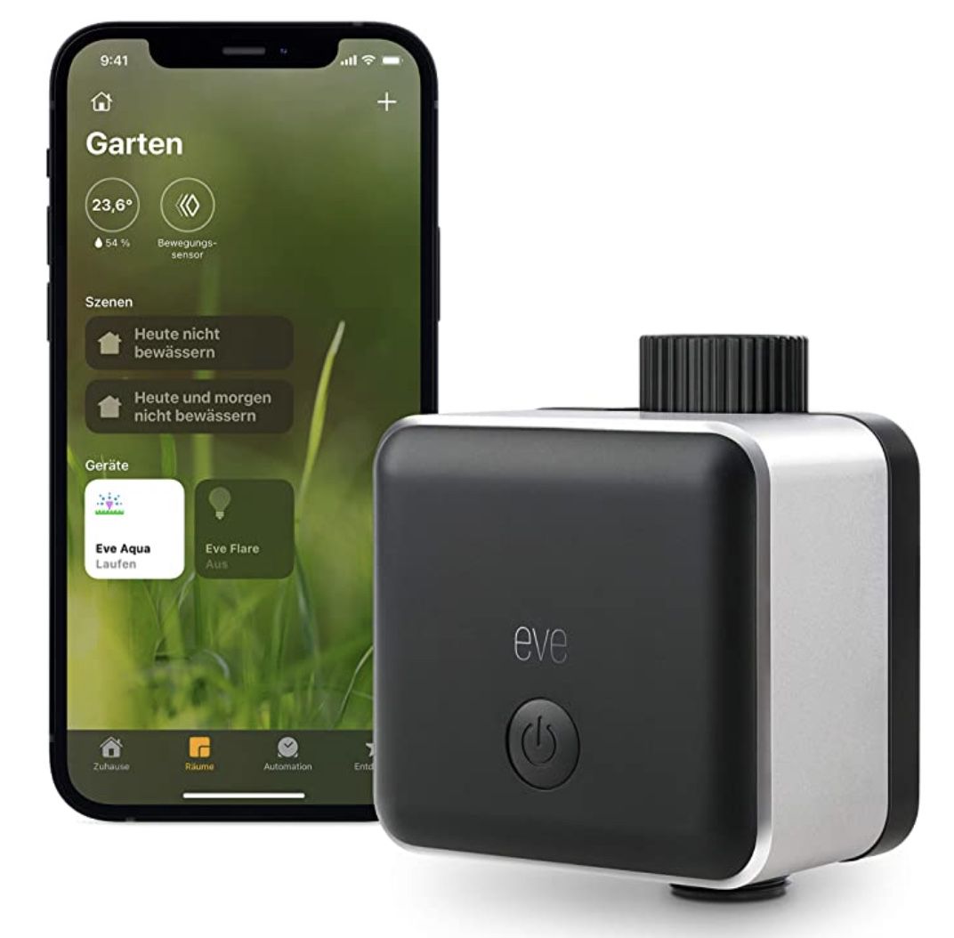💦 Eve Aqua Bewässerungssteuerung für Apple Home Kit für 99,99€ (statt 144€)