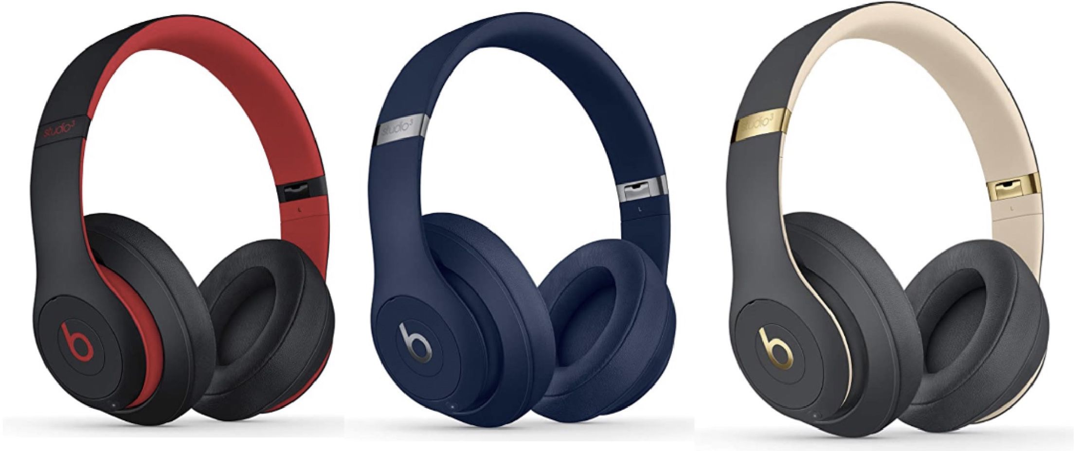 Beats Studio3 Over Ear Bluetooth Kopfhörer mit Noise Cancelling 199,99€ (statt 268€)