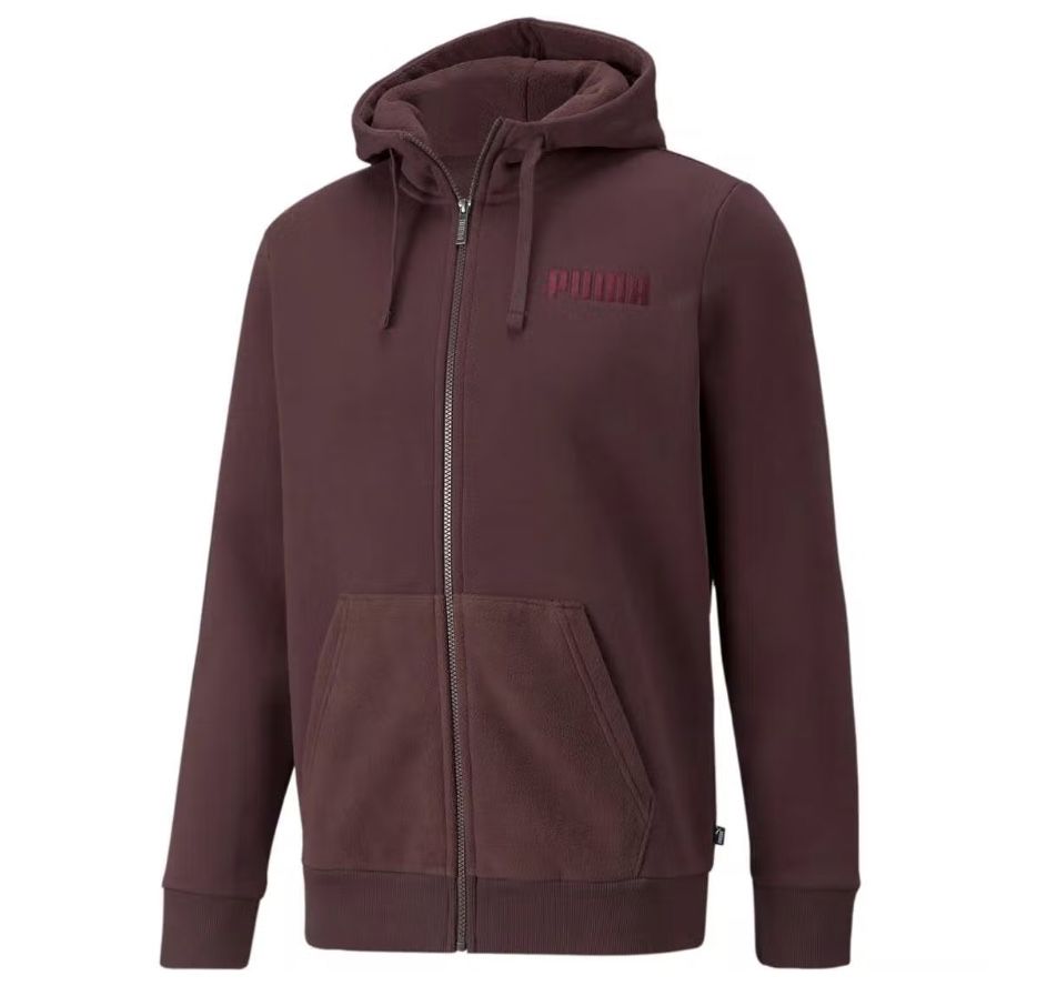 Puma Herren Zipjacke mit Kapuze mit Polarfleece Futter für 20,98€ (statt 45€) S L