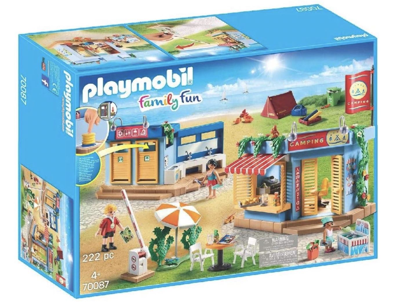 PLAYMOBIL Family Fun 70087   Großer Campingplatz für 29,99€ (statt 47€)