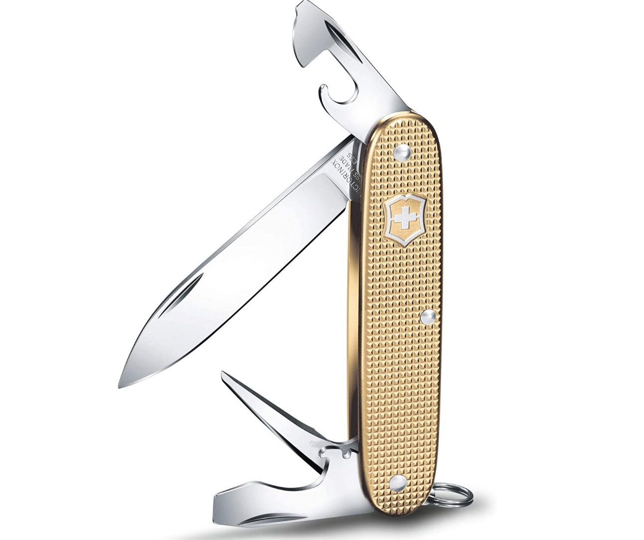 VICTORINOX Ta­schen­mes­ser Pioneer Alox Limited Edition 2019 für 43,17€ (statt 56€)