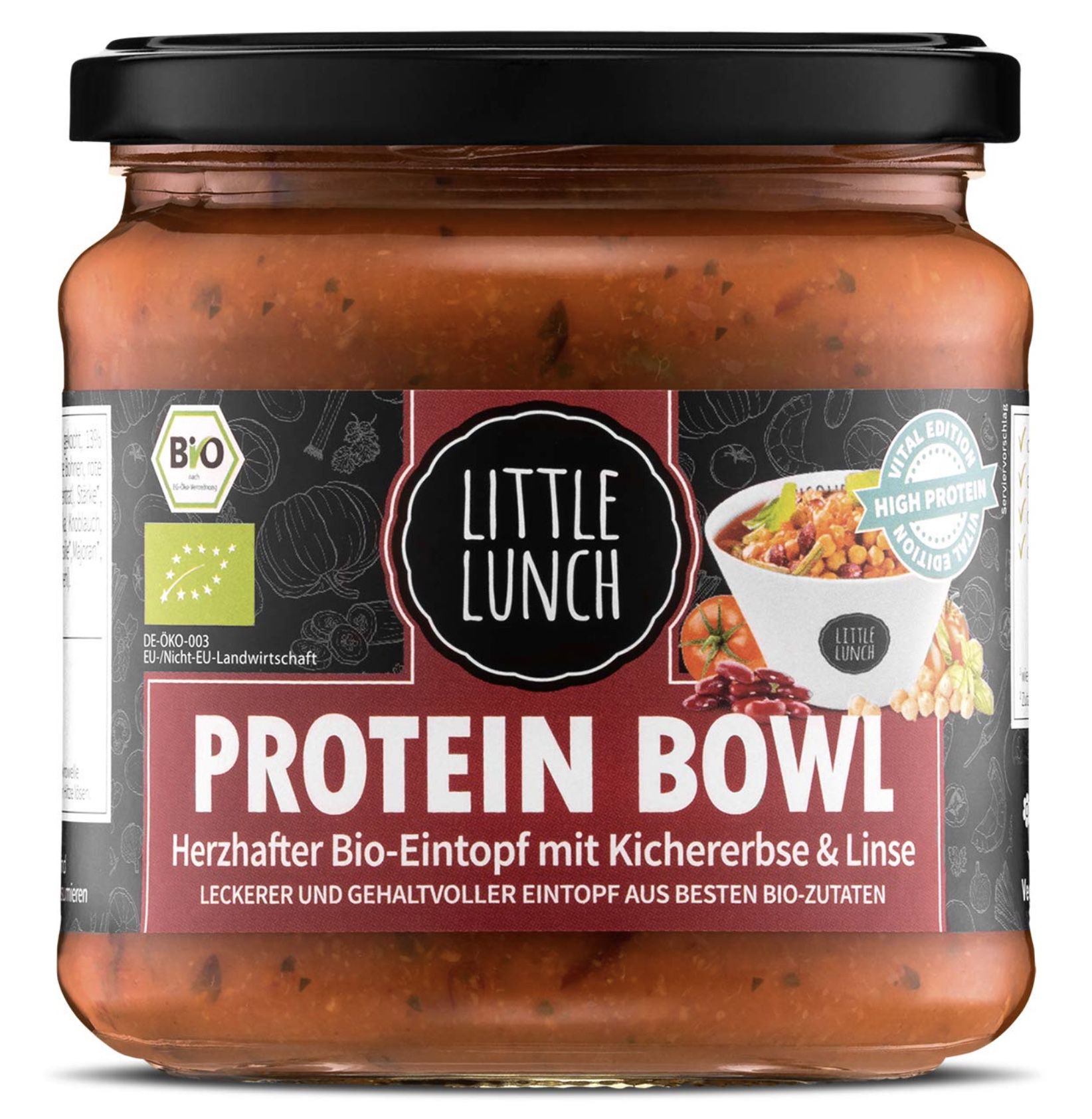 4x Little Lunch Bio Eintopf Protein Bowl für 7,56€ (statt 13€)   Prime